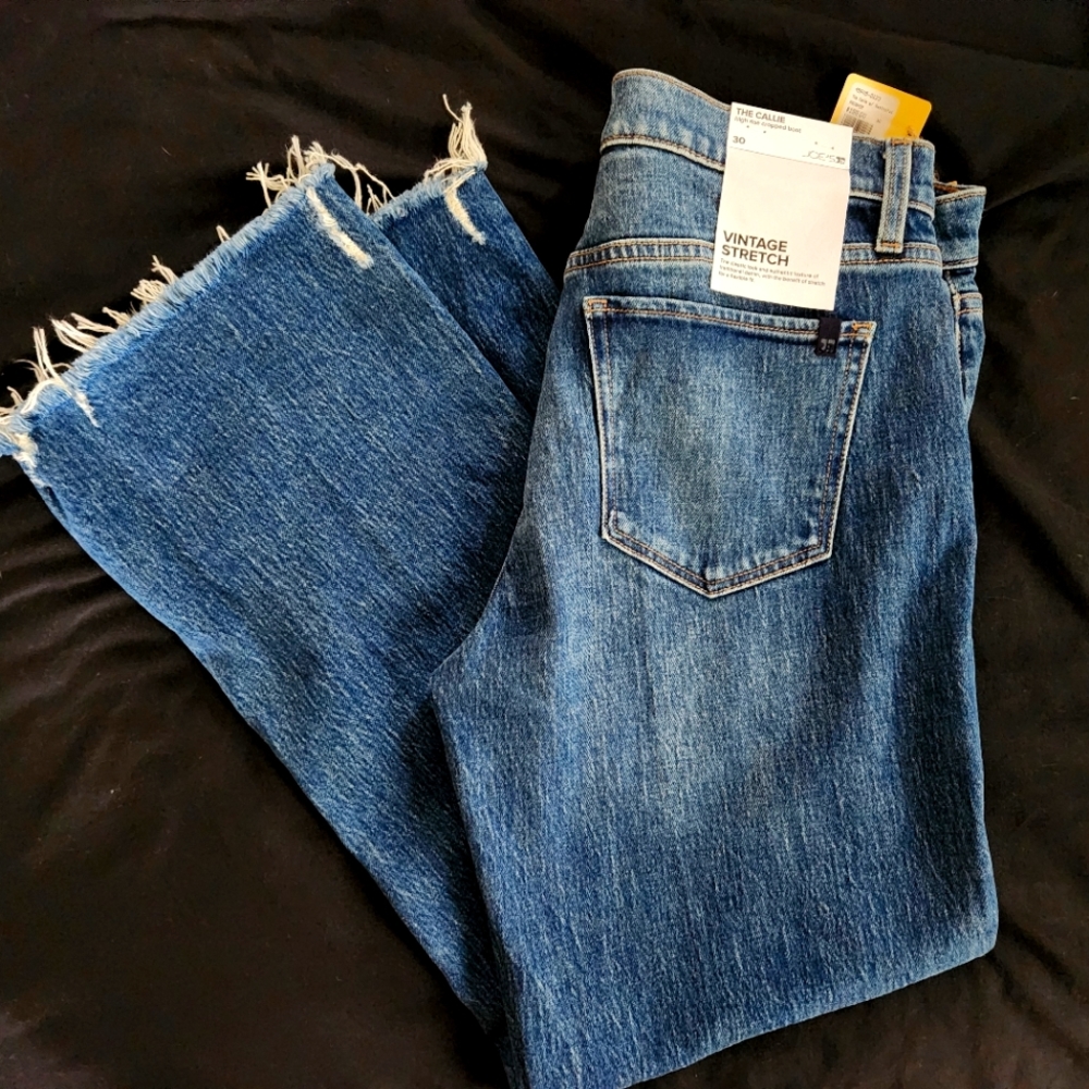 Joe's Jeans Callie high rised cropped boot